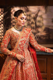 Jahan by Erum Khan Embroidered Net Unstitched 3Pc Suit - BANO