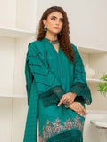 Waresha Luxury Embroidered Dhanak Unstitched 3Pc Suit D-41