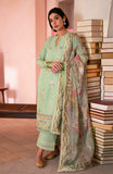Seran Jahaan Unstitched Eid Edit Embroidered Lawn 3Pc Suit D-09 Dure