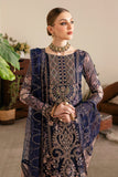 Ramsha Luxury Embroidered Organza Unstitched 3Pc Suit E-101