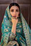 Jahan by Erum Khan Embroidered Raw Silk Unstitched 3Pc Suit - KUMARI
