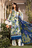 Maria.B M.Prints Unstitched Embroidered Lawn 3Pc Suit MPT-2102-B