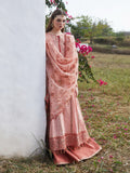 Hussain Rehar Eid Luxury Lawn Unstitched Embroidered 3Pc Suit - NAYRA
