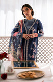 Seran Jahaan Unstitched Eid Edit Embroidered Lawn 3Pc Suit D-07 Natasha