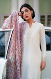 Seran Jahaan Unstitched Eid Edit Embroidered Lawn 3Pc Suit D-08 Neeshay