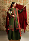 Hussain Rehar Embroidered Khaddar Unstitched 3Pc Suit - Taal