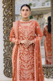 Zimal by Emaan Adeel Embroidered Chiffon Unstitched 3Pc Suit ZM 09 Gulaal