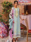 Hemline by Mushq Tesoro Embroidered Lawn Unstitched 3Pc Suit HML23-2B