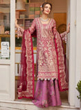Gisele Shagun Imroz Unstitched Wedding Embroidered Chiffon Suit - MEHTAB
