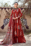 Desert Rose by Maria B Mprints Unstitched Khaddar 3Pc Suit MPT-1508-B