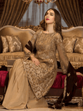 Maryum N Maria Freesia luxury Embroidered Chiffon 3Pc Suit FMM 608 - FaisalFabrics.pk