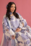 Sheen by Alizeh Fashion Printed Lawn Unstitched 3Pc Suit - PEARL MIST
