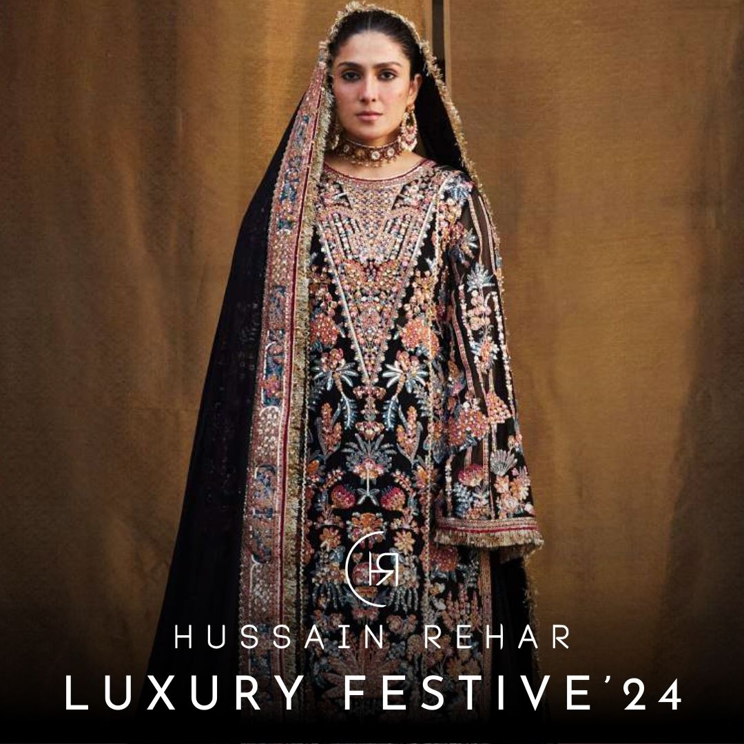 Hussain Rehar Unstitched Luxury Festive Formals Collection 2024