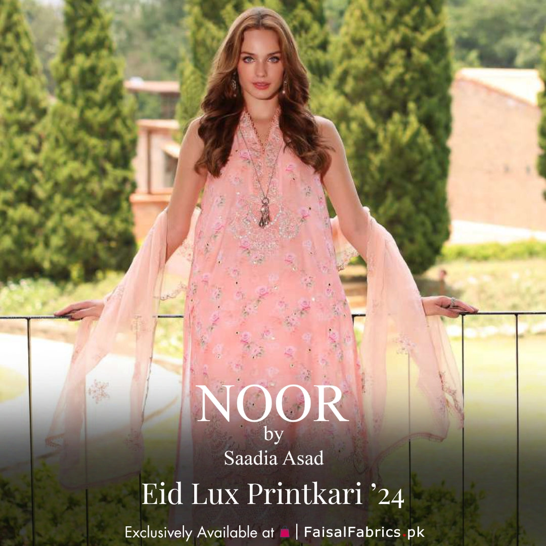 Saadia Asad Noor Luxe Printkari 2024 - Design 06 B main image 0