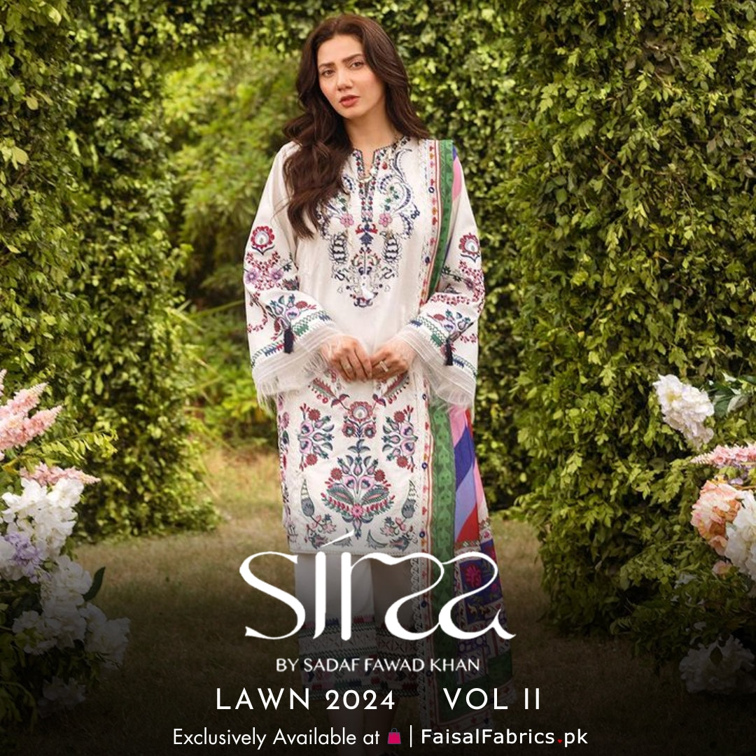 Siraa by Sadaf Fawad Khan Vol-02 Unstitched Luxury Lawn Collection 202