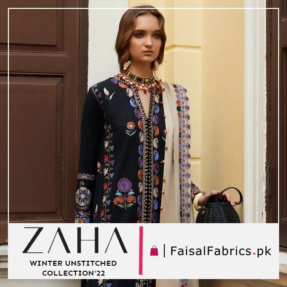 Zaha Gossamer Unstitched Collection 2024 - ZC24-01 SOFINA main image 1