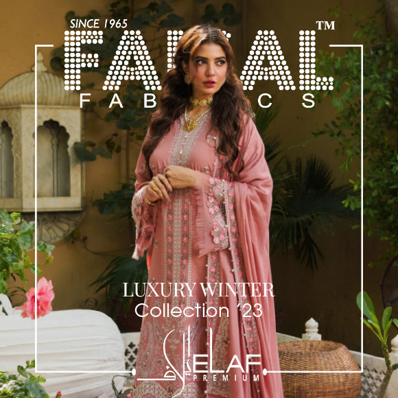 Elaf Premium Unstitched Luxury Winter Collection 2023