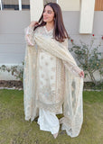 Maria Osama Khan Dastaan Festive Formal 3Pc Suit DS-03 Hoor