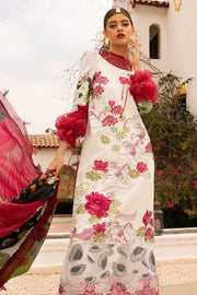 Rang Rasiya Embroidered Luxury Lawn Unstitched 3Pc Suit SS-101