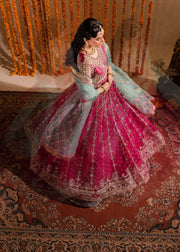 Sajni by Maria Osama Khan Embroidered Organza Unstitched 3Pc Suit - Kaira