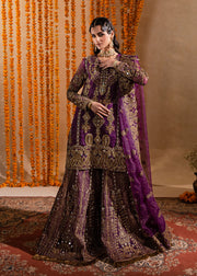 Sajni by Maria Osama Khan Embroidered Organza Unstitched 3Pc Suit - Yashfa