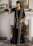 Sardinia La'More Embroidered Velvet Unstitched 3Pc Suit - Midnight Lush