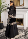 Sardinia La'More Embroidered Velvet Unstitched 3Pc Suit - Midnight Lush