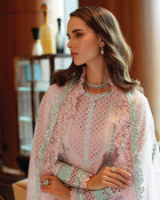 Mushq Astoria Festive Lawn Unstitched Embroidered 3Pc Suit D-01 EVELYN