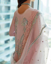 Mushq Astoria Festive Lawn Unstitched Embroidered 3Pc Suit D-01 EVELYN