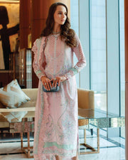 Mushq Astoria Festive Lawn Unstitched Embroidered 3Pc Suit D-01 EVELYN