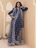 Hemstitch Embroidered Raw Silk Ready to Wear 3Pc Suit - Khayal