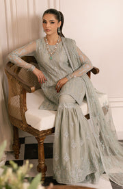 Inayat by Zarif Embroidered Net Unstitched 3Pc Suit ZRI-02 GULZAAR