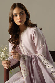 Cross Stitch Chikankari Lawn Unstitched 3Pc Suit D-04 LILAC BLOOM