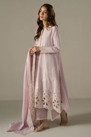 Cross Stitch Chikankari Lawn Unstitched 3Pc Suit D-04 LILAC BLOOM