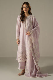 Cross Stitch Chikankari Lawn Unstitched 3Pc Suit D-04 LILAC BLOOM