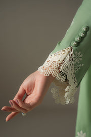 Cross Stitch Chikankari Lawn Unstitched 3Pc Suit D-06 SAGE GARDEN