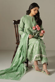 Cross Stitch Chikankari Lawn Unstitched 3Pc Suit D-06 SAGE GARDEN