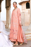 Cross Stitch Premium Embroidered Lawn Unstitched 3Pc Suit D-02 DUSKY ROSE