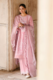 Cross Stitch Premium Embroidered Lawn Unstitched 3Pc Suit D-04 LAVENDER MIST