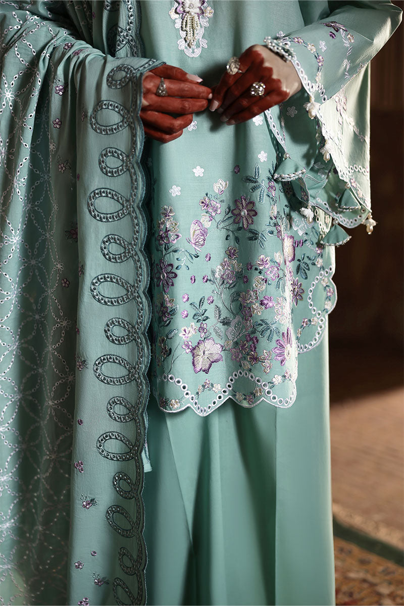 Cross Stitch Premium Embroidered Lawn Unstitched 3Pc Suit D-06 MEADOW MUSE