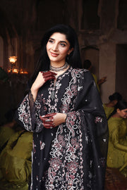 Cross Stitch Premium Embroidered Lawn Unstitched 3Pc Suit D-07 ORCHARD DUNE