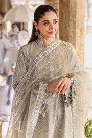 Cross Stitch Premium Embroidered Lawn Unstitched 3Pc Suit D-08 SUMMER BREEZE