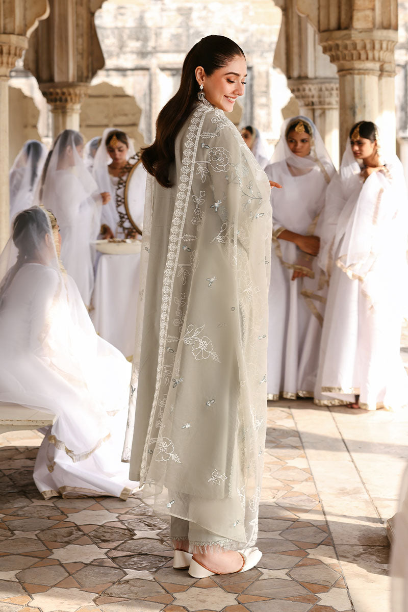 Cross Stitch Premium Embroidered Lawn Unstitched 3Pc Suit D-08 SUMMER BREEZE