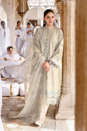 Cross Stitch Premium Embroidered Lawn Unstitched 3Pc Suit D-08 SUMMER BREEZE