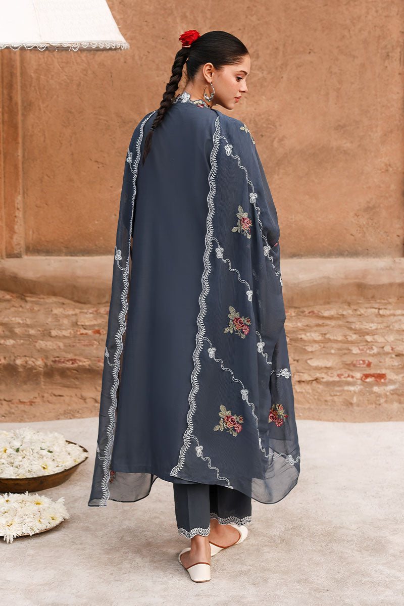 Cross Stitch Premium Embroidered Lawn Unstitched 3Pc Suit D-09 VERDENT TAPESTRY