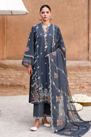 Cross Stitch Premium Embroidered Lawn Unstitched 3Pc Suit D-09 VERDENT TAPESTRY