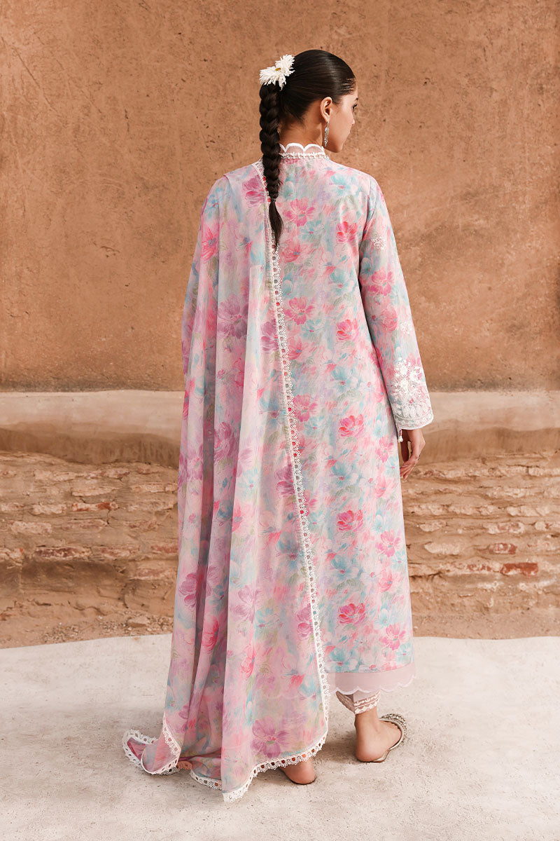 Cross Stitch Premium Embroidered Lawn Unstitched 3Pc Suit D-10 VELVET DUSK