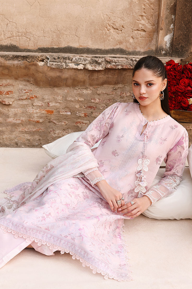 Cross Stitch Premium Embroidered Lawn Unstitched 3Pc Suit D-12 CELESTE FLORA