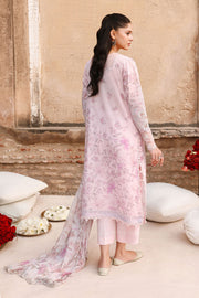 Cross Stitch Premium Embroidered Lawn Unstitched 3Pc Suit D-12 CELESTE FLORA