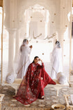 Cross Stitch Premium Embroidered Lawn Unstitched 3Pc Suit D-19 ROUGE FLARE
